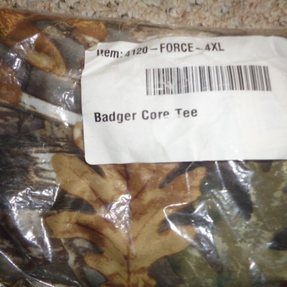 New Badger Camo Core Tee - Force 4120 - Picture 5 of 5